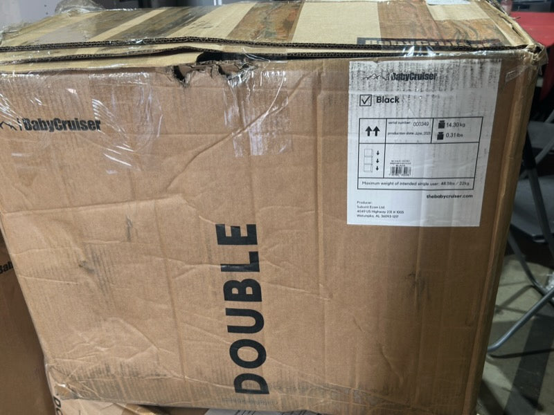 BabyCruiser Double Stroller Open Box-349