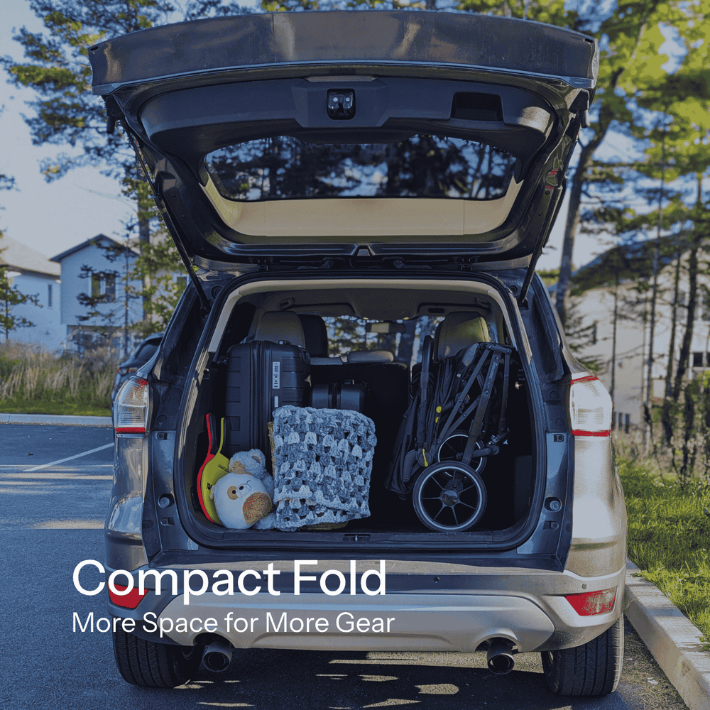 double stroller that fits in car trunk BabyCruiser Double Stroller