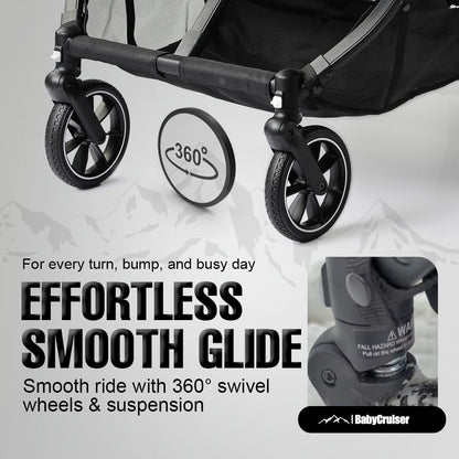 BabyCruiser Double Stroller