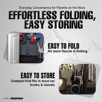 BabyCruiser Double Stroller